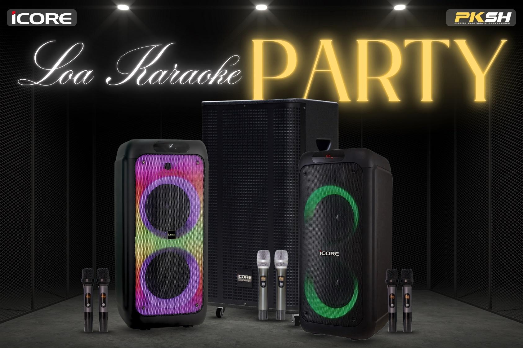 Loa kéo – loa Party cho tiệc ngoài trời Loa kéo Party công suất lớn